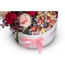 Květinový box s pralinkami